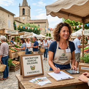 Inscription Marché solidaire